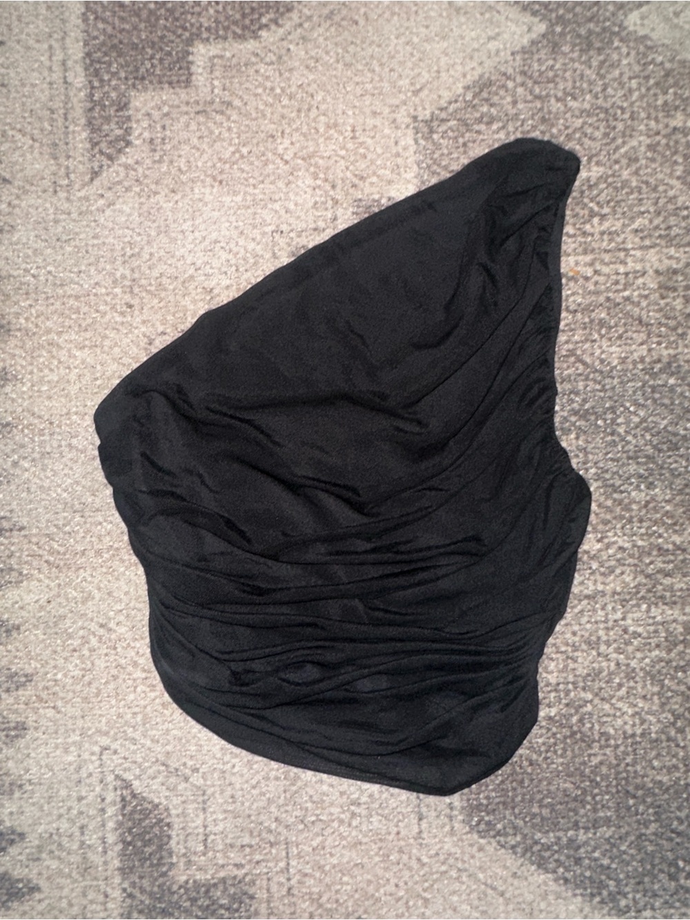 Express Black Body Contour Compression Top